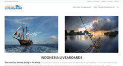 Desktop Screenshot of indonesialiveaboards.com